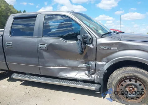 2014 Ford F-150 Lariat из США, поврежденный, VIN 1FTFW1ET3EFB41571